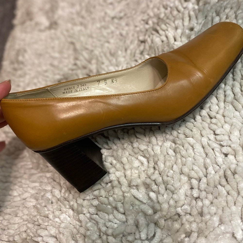 Vintage COACH Camel Nance Calf shoes - Picture 4 of 16